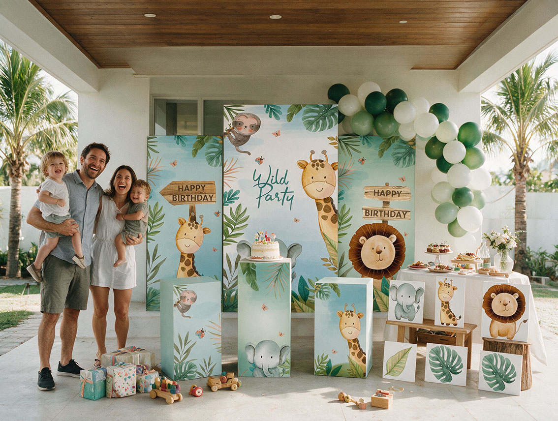 8 ideas de decoración de cumpleaños infantil